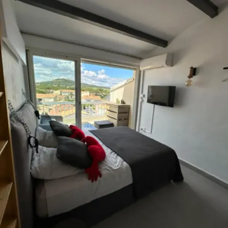 아파트 Naturiste Cap D'agde Port Soleil 606 아그