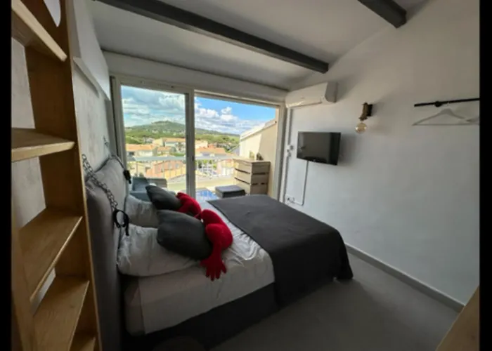 דירה Naturiste Cap D'agde Port Soleil 606 אגדה